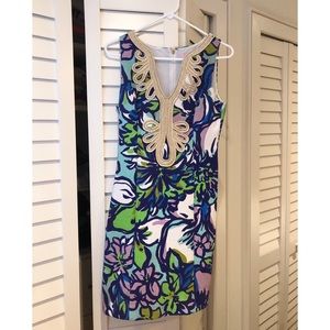 Lilly Pulitzer Janice Dress in Spectrum Blue